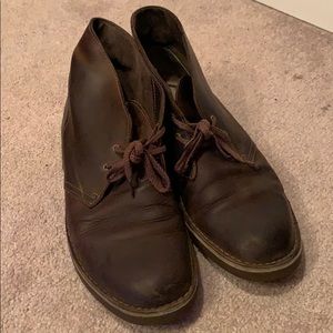 Men’s Clarks leather boots